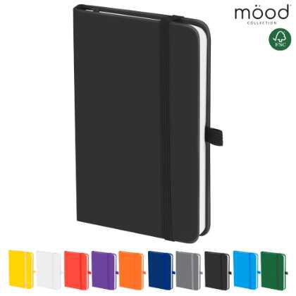 Mood A6 FSC Pocket Notebook Black