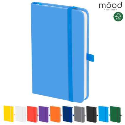 Mood A6 FSC Pocket Notebook Cyan