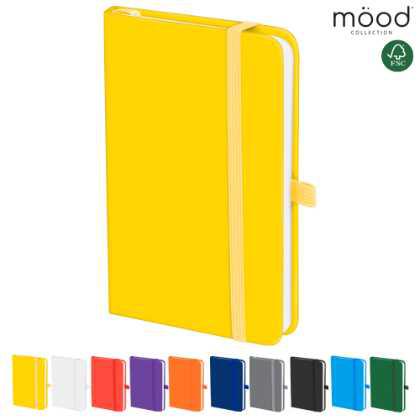 Mood A6 FSC Pocket Notebook Yellow