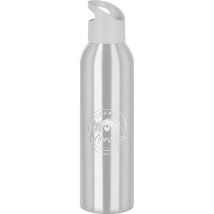 Jet Aluminium Water Bottle - 650ml Silver