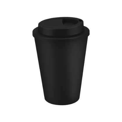 Metro Double Walled Coffee Cup - 350ml Black