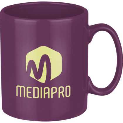Vienna Ceramic Mug - 330ml Purple