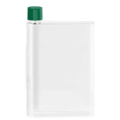 genie Note Bottle - 420ml Transparent/Green
