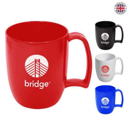 U.K. Manufactured Prime Plastic Mug - 330ml