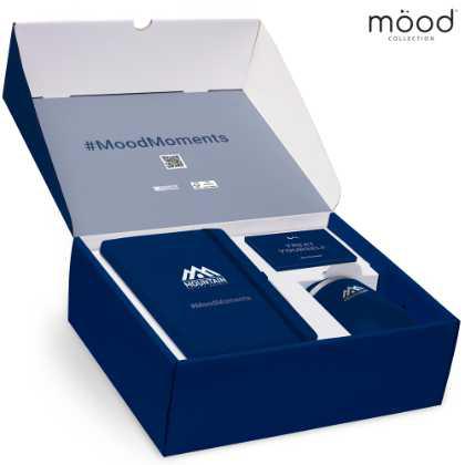 Mood Gift Box 2 with A5 FSC Notebook, Coffee Tumbler & Motivational Cards