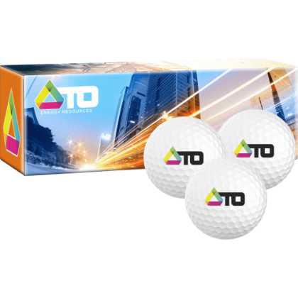 Golf Ball Packaging for 3 Balls