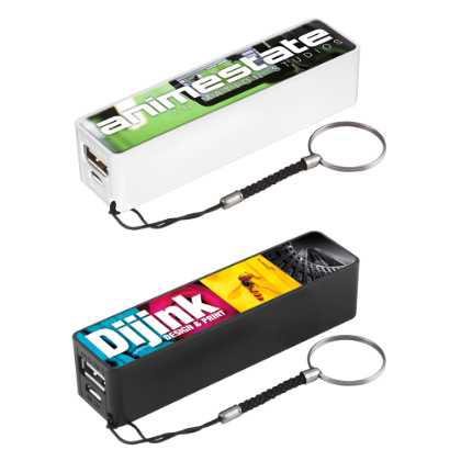 Evo 2200 Power Bank Charger with Key Ring Chain