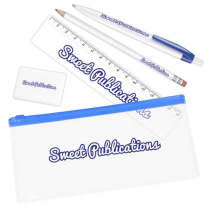 Transparent Pencil Case Kit
