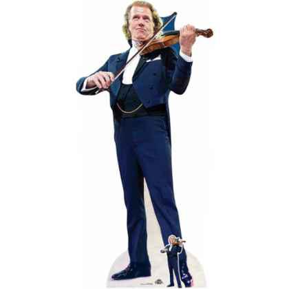 Andre Rieu Composer with Violin Cardboard Standee with Free Mini Cardboard Cutout
