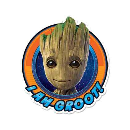 I am Groot Wall Mounted Cardboard Cut Out (WMCCO) GOTGV2