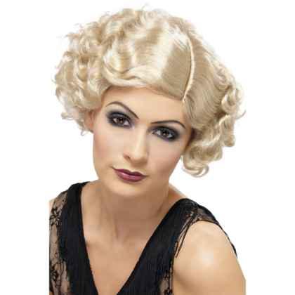 20'S Flirty Flapper Wig,Blonde