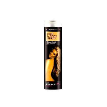 UV Hair & Body Spray - Gold Glitter