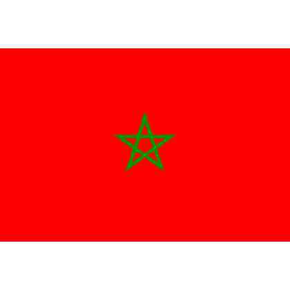 Morocco Flag 5ft x 3ft With Eyelets For Hanging