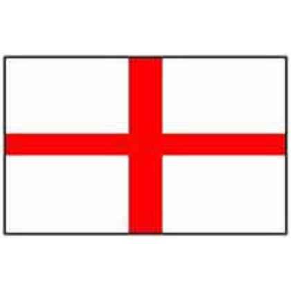 England Flag 5ft x 3ft With Eyelets For Hanging