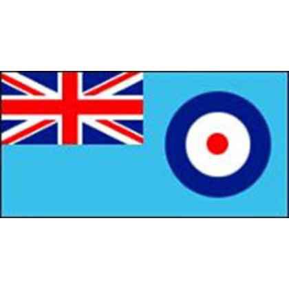 RAF Ensign Flag 5ft x 3ft With Eyelets For Hanging