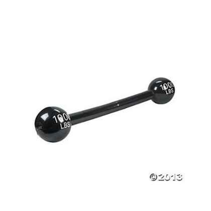 Inflatable Barbell Inflated, 56 inches