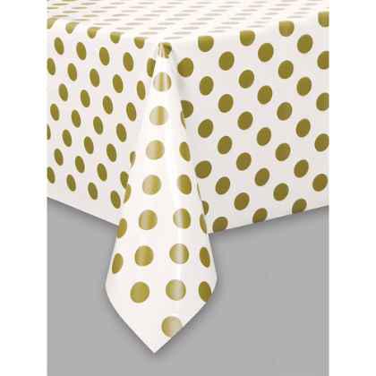 Gold Dot Table cover
