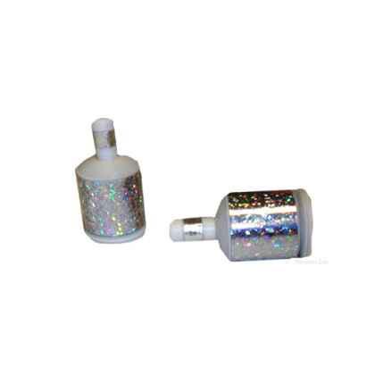 Holographic Silver Party Poppers 