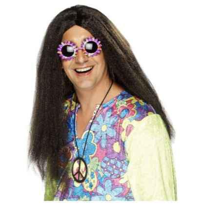 Hippy 60's Wig Brown (1) * 1 only in stock *