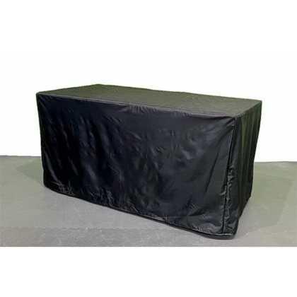 Fitted Black Table Cover
