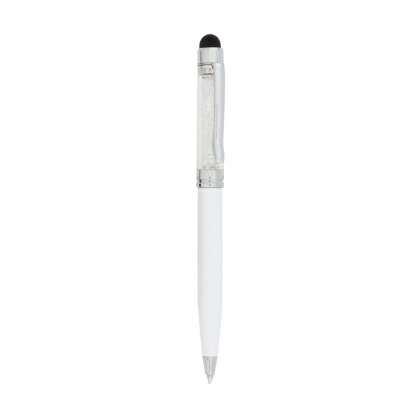 Stylus Touch Ball Pen Globix - White
