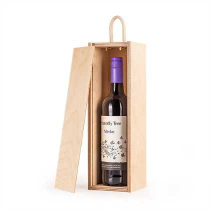 Deluxe One Bottle Wine Box (6 Pack)