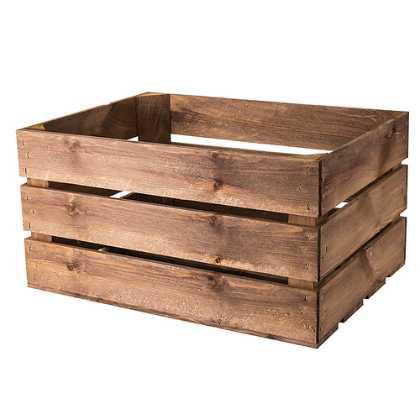 Large Rustic Wooden Crate