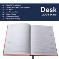 Collins Desk A5 Week-to-View Business Diary