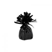 Balloon Weight Foil Wrapped Black