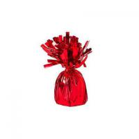 Balloon Weight Foil Wrapped Red