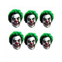 Scary Clown Six Pack Face Mask