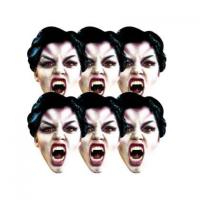 Vampire Six Pack Face Mask