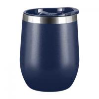 Mood Double Walled Coffee Cup Tumbler - 330ml Navy Blue