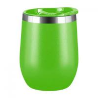 Mood Double Walled Coffee Cup Tumbler - 330ml Lime Green