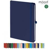 Mood A5 FSC Soft Feel Notebook Navy Blue