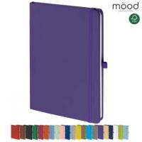 Mood A5 FSC Soft Feel Notebook Purple