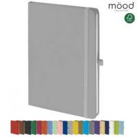 Mood A5 FSC Soft Feel Notebook Silver