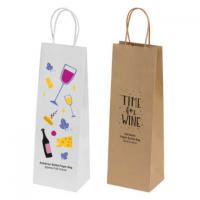 Bags - Ashdown Bottle Paper Gift Bag with Twisted Handles