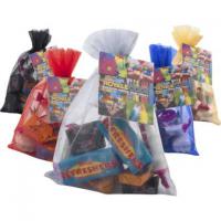 Large Organza Bag with Retro Sweets