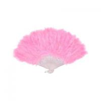 Feathered Fan - Pastel Pink