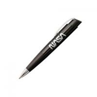 ECLIPSE SPACE PEN – BLACK WITH SLIVER NASA WORM LOGO ON BLISTERCARD 