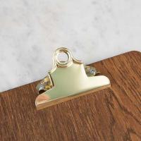 Gold Fixed Clip Clipboards