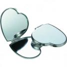 Pocket mirror heart shape