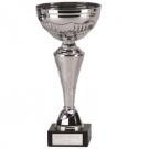 Silver Cup with Marble Base 11 inch