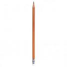 Pencil natural wood and white rubber