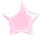Foil Balloon Star Solid Metallic Pastel Pink