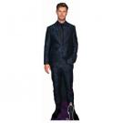 Chris Hemsworth Blue Suit Black Tie Cardboard Cutout with Free Mini Standee
