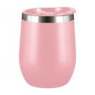 Mood Double Walled Coffee Cup Tumbler - 330ml Pastel Pink