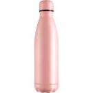 Mood Powder Coated Vacuum Bottle - 500ml Pink