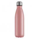 Mood Powder Coated Vacuum Bottle - 500ml Pink Silver Lid
